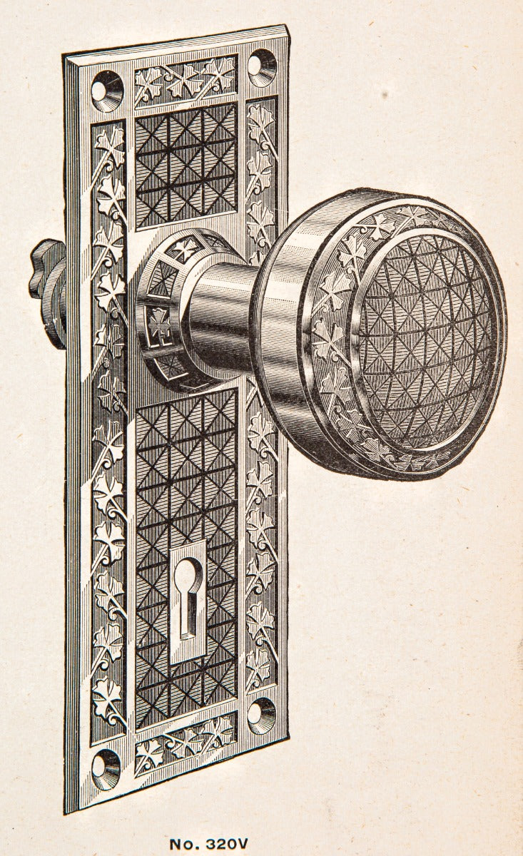rare 1888 original hardbound chicago hardware mfg. company builders' hardware product catalog