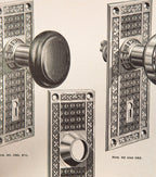 rare 1888 original hardbound chicago hardware mfg. company builders' hardware product catalog