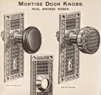 rare 1888 original hardbound chicago hardware mfg. company builders' hardware product catalog