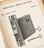 rare 1888 original hardbound chicago hardware mfg. company builders' hardware product catalog