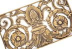 exceptional faithfully reproduced ornamental cast bronze union station interior elevator door grille