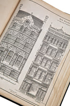 rare oversized 1878 bicknell's street, store & bank fronts with twenty-two profusely illustrated plates