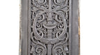 original oversized mounted foundry pattern for ornamental bronze jewelers building elevator cage panel