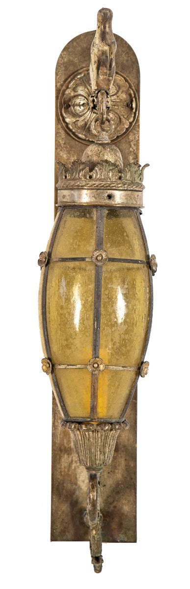 historically important 1928 farcroft building interior oversized lobby light fixture with largely intact silver-plated finish