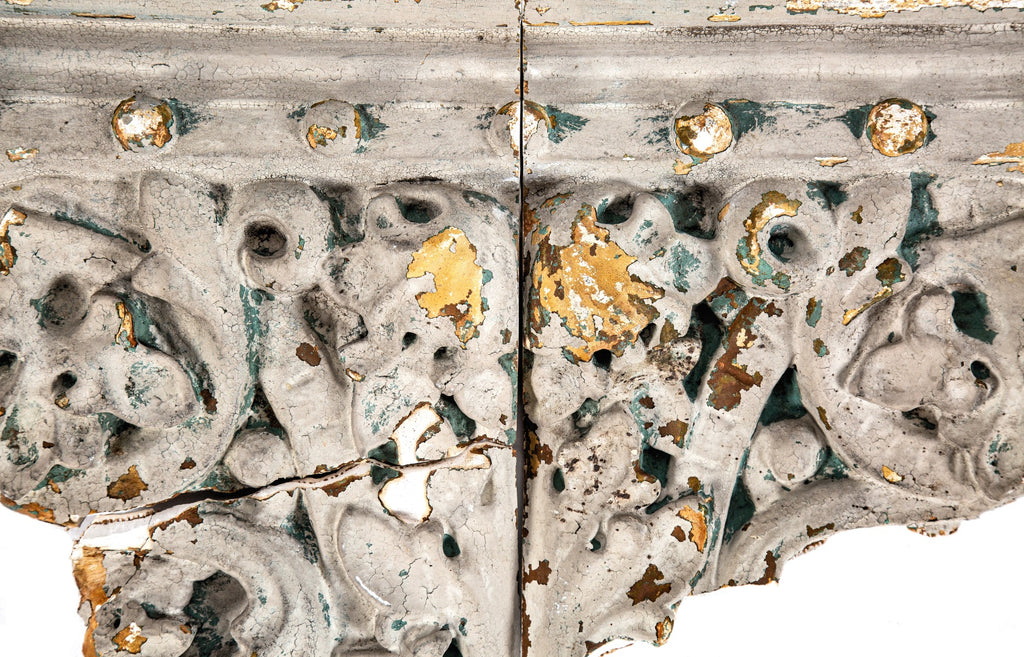 salvaged cast plaster interior church of the covenant (burnham and root) column capital salvaged by david norris