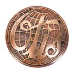 one of two matching original early 20th century wrigley building otis elevator building cast bronze emblematic motor plaques