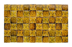 group of 30 matching 6 x 3 inch salvaged chicago 19th century victorian-era richly colored fireplace mantel surround tiles