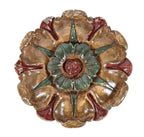 original late 1920's american interior lawndale theater diminutive floral rosette salvaged from the massive auditorium ceiling medallion