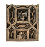 original 1892 schiller building or garrick theater exterior ornamental terra cotta panel executed by the northwestern terra cotta company