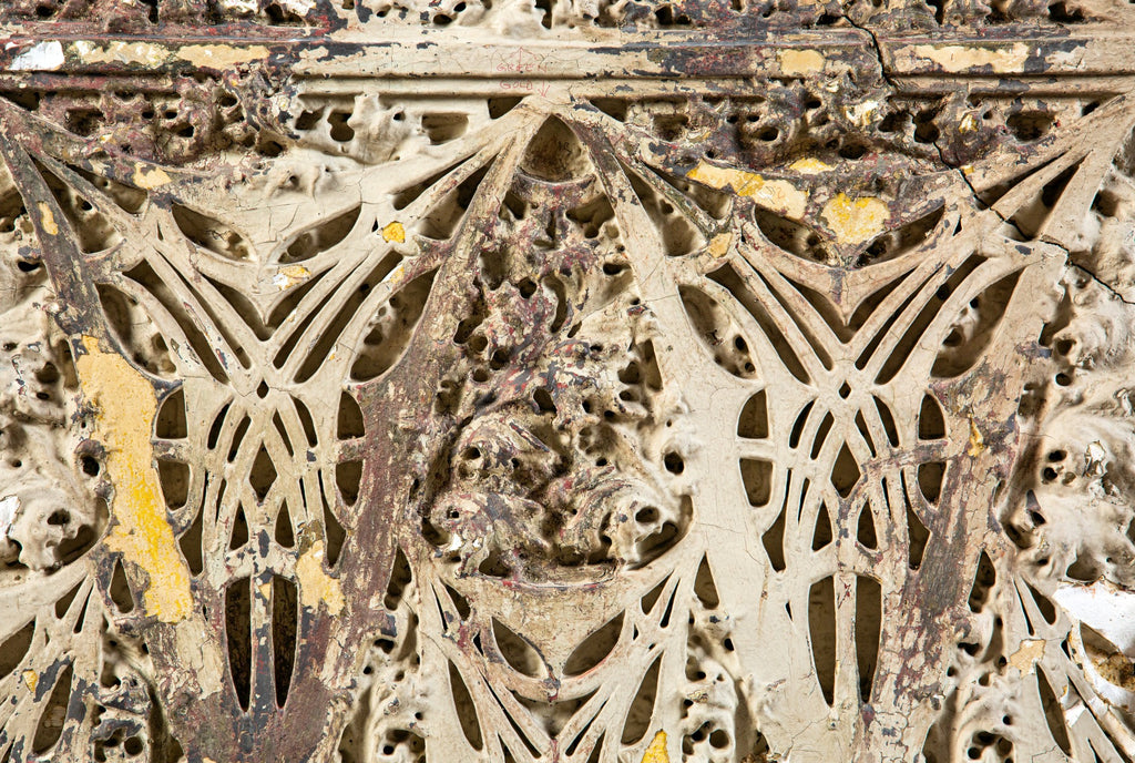 historically important schiller or garrick theater cast plaster auditorium panel fomerly owned by arthur siegel