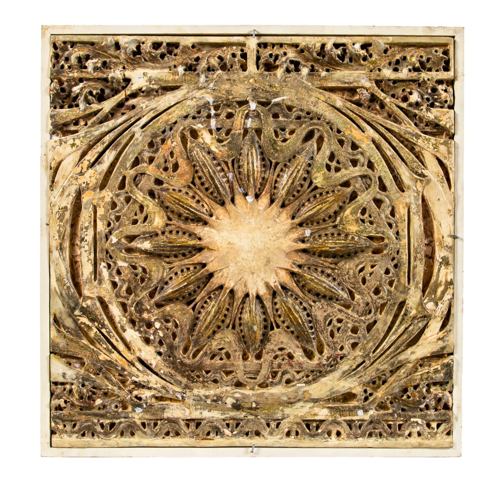 original louis h. sullivan-designed schiller building or garrick theater (1892) interior proscenium cast plaster starpod