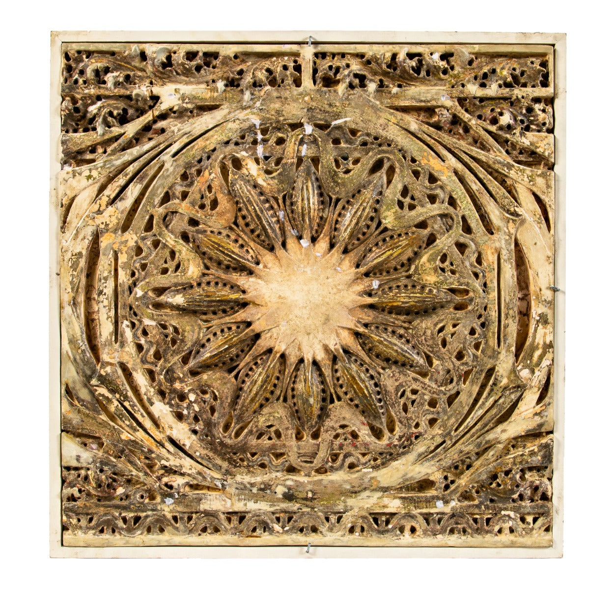 original louis h. sullivan-designed schiller building or garrick theater (1892) interior proscenium cast plaster starpod