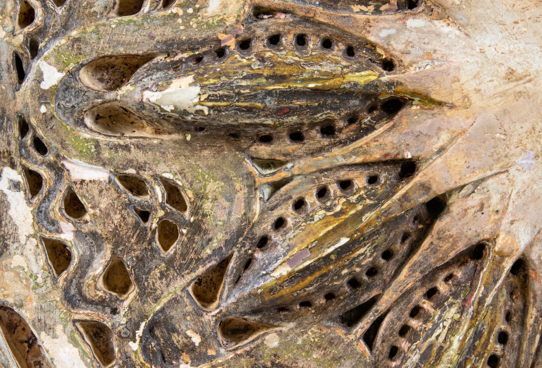 original louis h. sullivan-designed schiller building or garrick theater (1892) interior proscenium cast plaster starpod