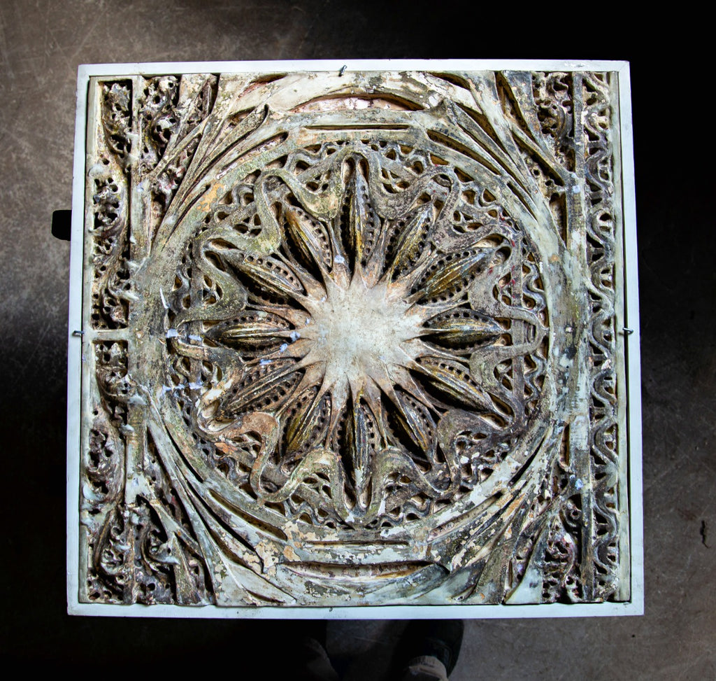 original louis h. sullivan-designed schiller building or garrick theater (1892) interior proscenium cast plaster starpod