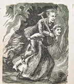 rare all original and intact 1871 "great fire of chicago" profusely illustrated softbound book published by barclay & company