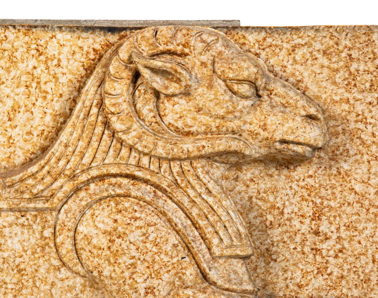 hard to find original 1928 walter bailey-designed egyptian revival knights of pythias temple terra cotta mythical creature