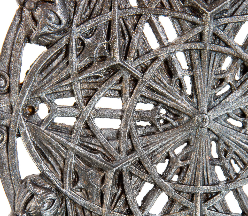 louis h. sullivan-designed guaranty building interior lobby elevator medallion recast from 1983 restoration