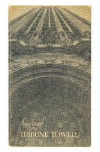 original 1930s hard to find chicago tribune tower observatory ticket stub and profusely illustrated souvenir booklet