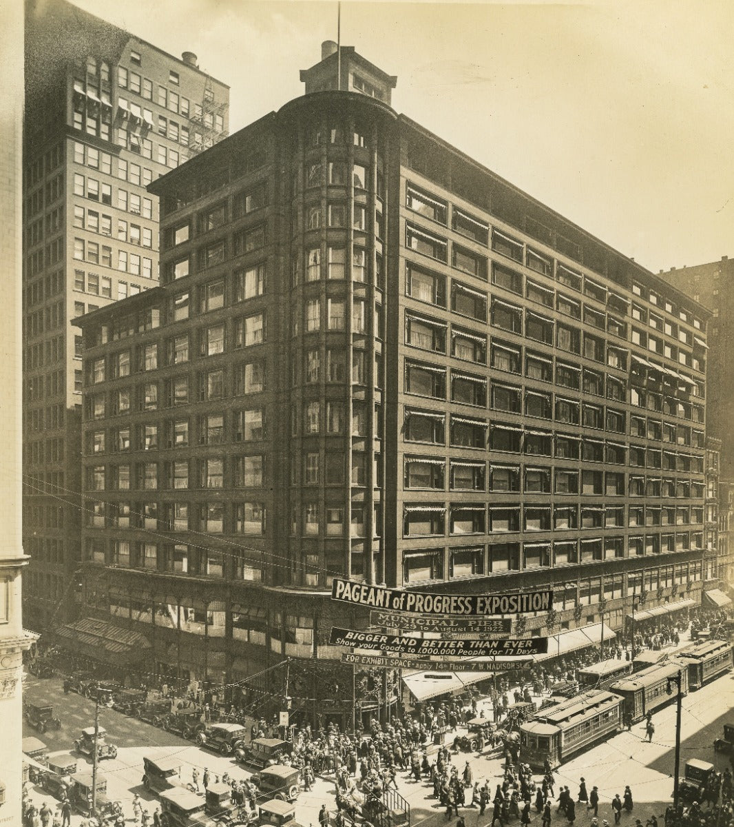 one of a kind 3d-printed prototype of an original george grant elmslie-designed schlesinger mayer building reading room screen