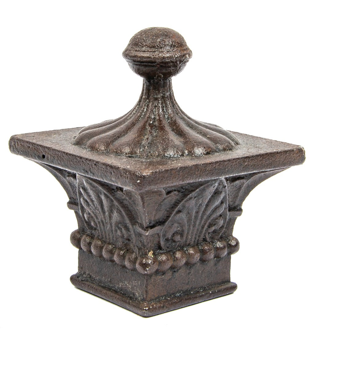 diminutive 1896 william le baron jenney's davis or morton building interior elevator cast iron finial with anthemions