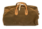 richard nickel's 1950s-1960s audio equipment carrying case with carefully labeled cables, microphones, and speaker