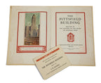 rare original 1927 information and rental booklet for  graham, anderson, probst & white's pittsfield building