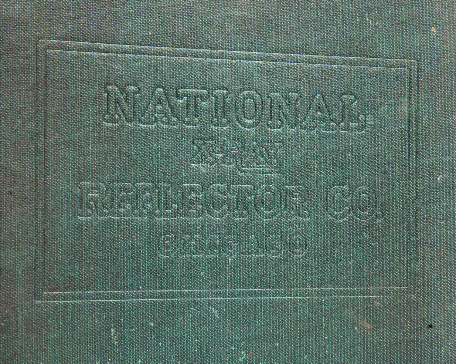 early 20th century original national x-ray reflector company light fixture and shade product catalog