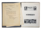 rare museum-quality early 20th century chicago-based george w. jackson contractor catalog with chicago "l" schematics