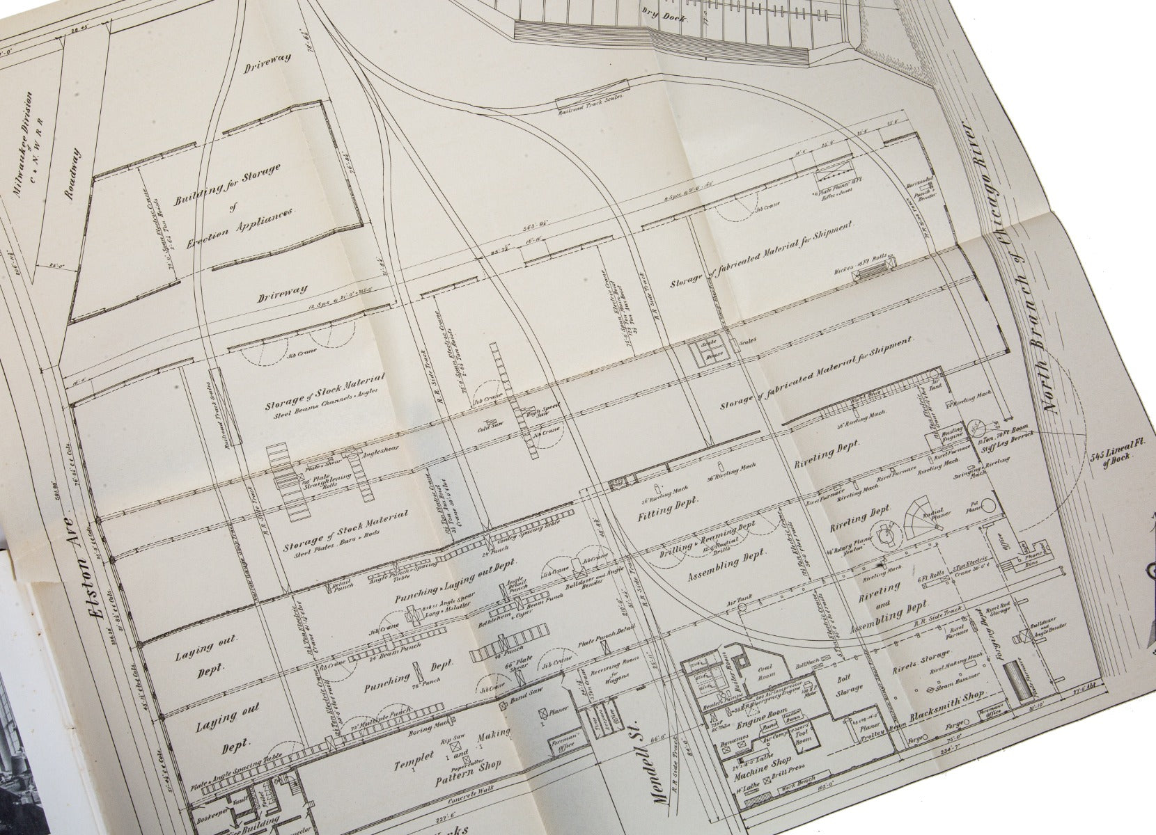 rare museum-quality early 20th century chicago-based george w. jackson contractor catalog with chicago "l" schematics