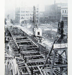 rare museum-quality early 20th century chicago-based george w. jackson contractor catalog with chicago "l" schematics