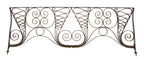 original louis sullivan-designed ornamental riveted joint wrought iron auditorium theater box seat grille