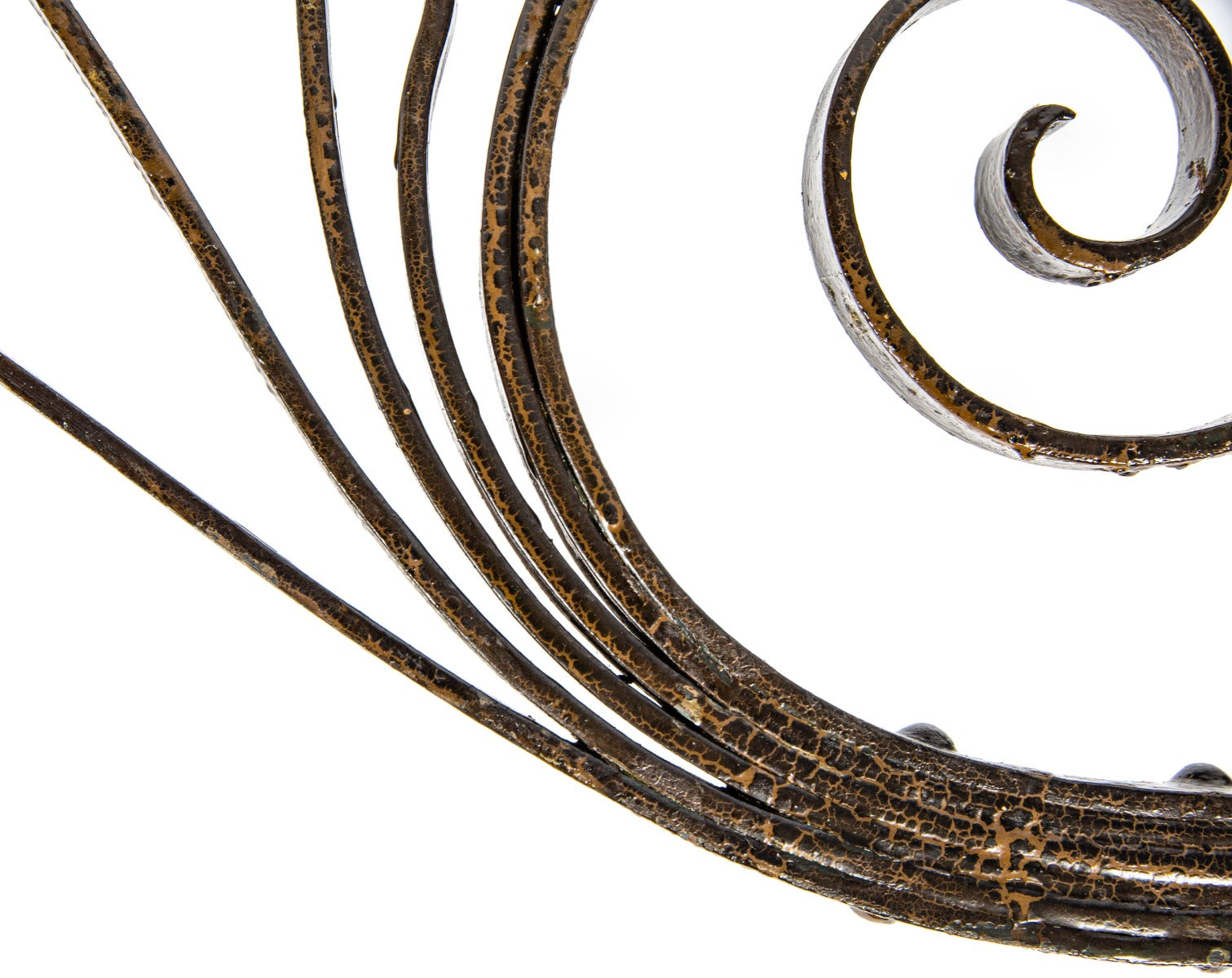 original louis sullivan-designed ornamental riveted joint wrought iron auditorium theater box seat grille