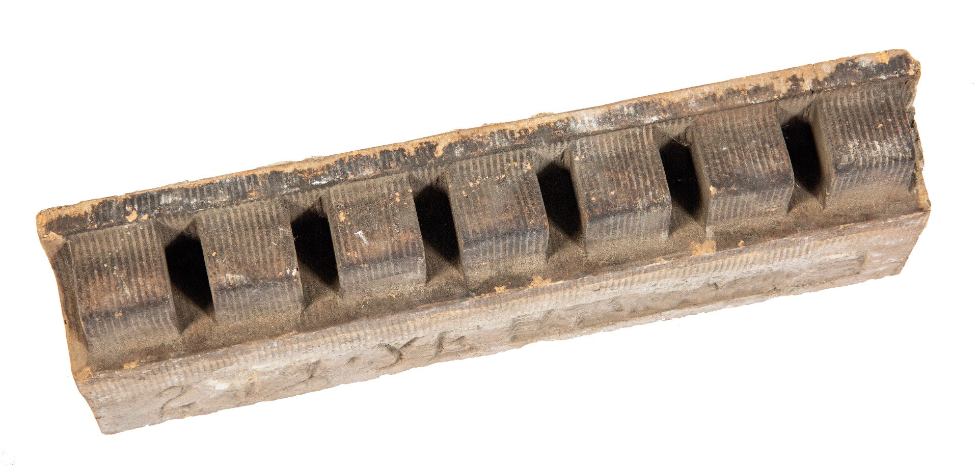 original 19th century schiller or garrick theater exterior 2nd floor loggia dentil terra cotta block with buff-colored finish