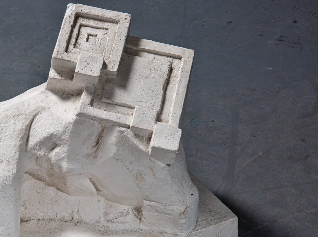 alfonso iannelli plaster recast of midway gardens interior fountain "maiden in the mud"