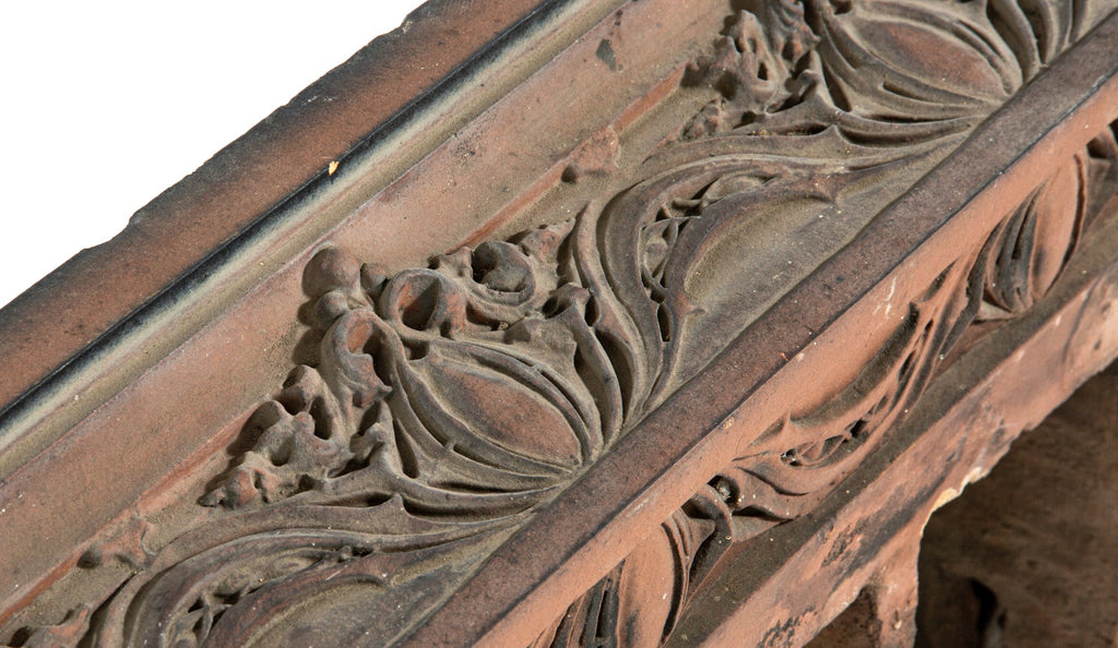 musuem quality louis h. sullivan-designed eli b. felsenthal store and flats terra cotta cornice assemblage