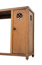 original 1918 barry byrne-designed quartered oak wood william f. tempel house radiator cover