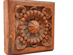 single 19th century late 1880's american victorian-era winkle terra cotta company red slip terra cotta block or panel