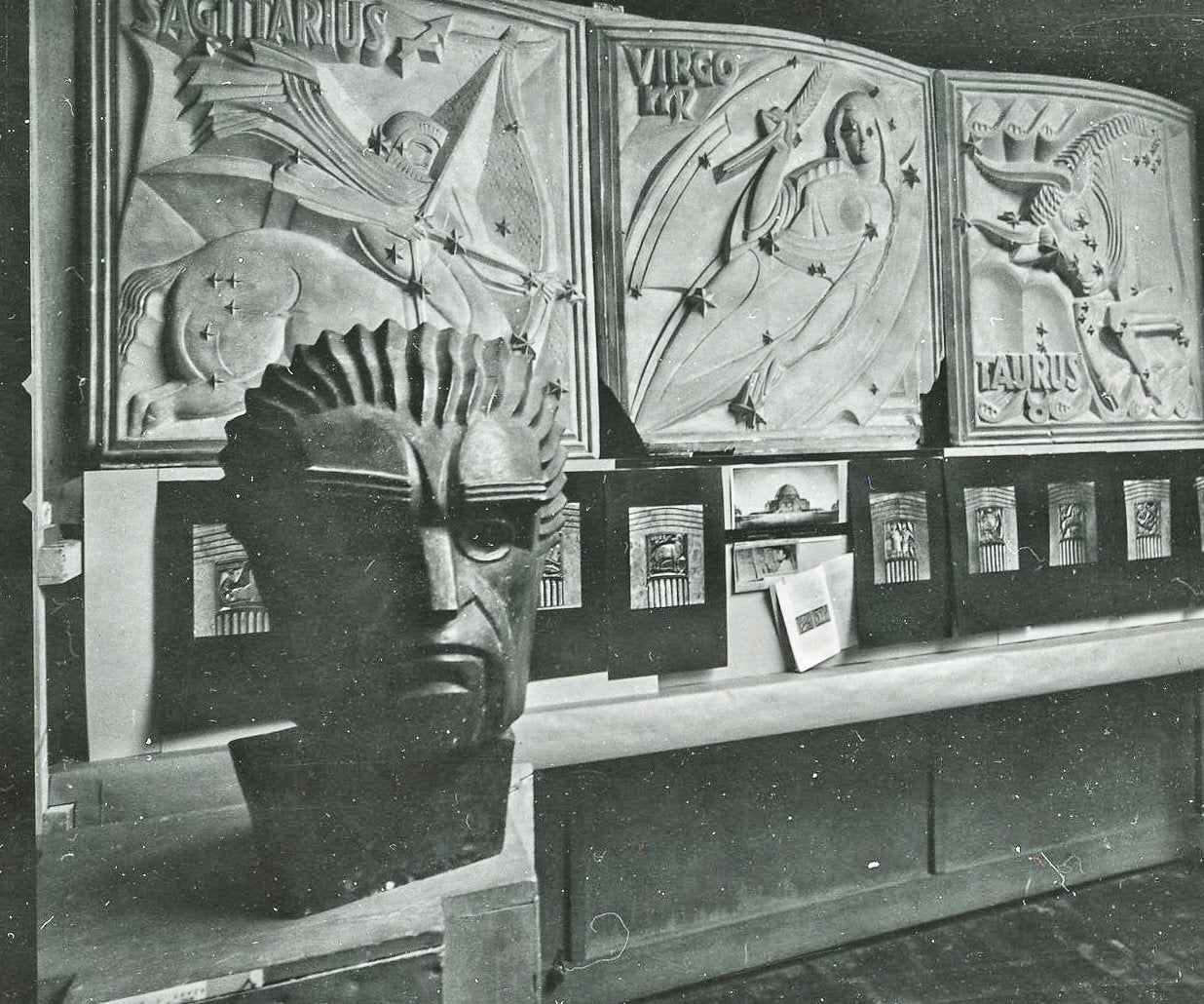 unusual white enameled plaster table lamp based cast from an original alfonso iannelli sculpture