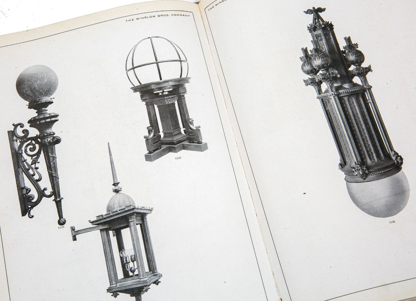 hard to find early 20th century original hardbound chicago-based winslow brothers foundry catalog