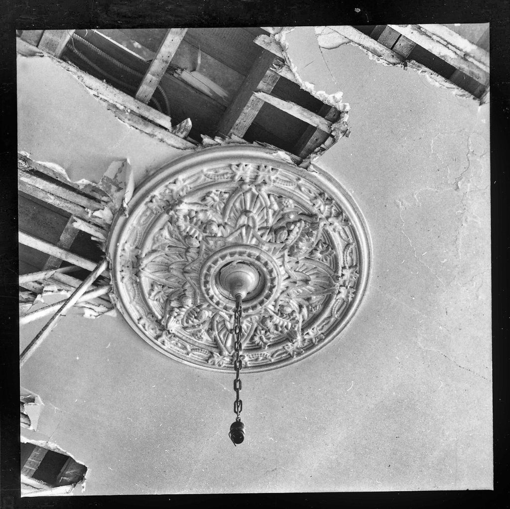 museum-quality 1881 john edelmann-designed carved mahogany wood levi strauss house plinth block