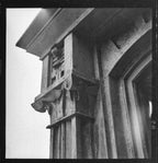 museum-quality 1881 john edelmann-designed carved mahogany wood levi strauss house plinth block