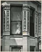 museum-quality 1881 john edelmann-designed carved mahogany wood levi strauss house plinth block