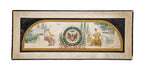 original c. 1910-15 axel edward soderberg polychromatic watercolor architectural rendering for a courthouse mural for oyen studios