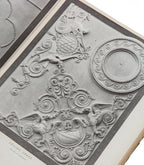original early 20th century rare chicago-based decorators' supply company product catalog of "plastic ornaments"