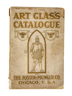 original and intact early 20th century antique american profusely illustrated foster and munger stained glass window catalog