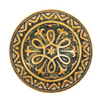 single 1880s ornamental cast brass american victorian-era yale and towne salvaged chicago doorknob