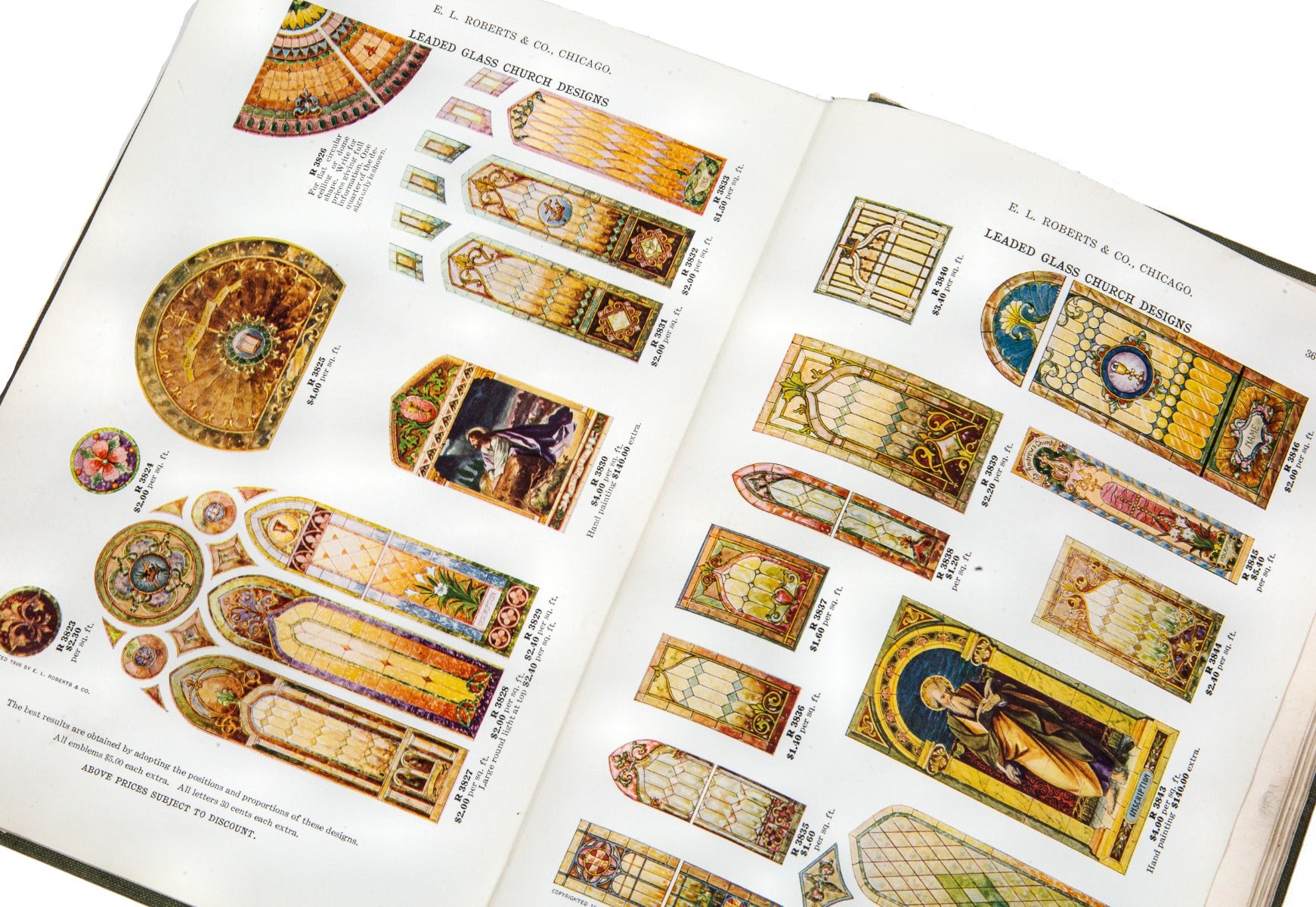 original 1908 e. l. roberts & company general catalogue "no. 600" including doors, glazed sashes, and blinds