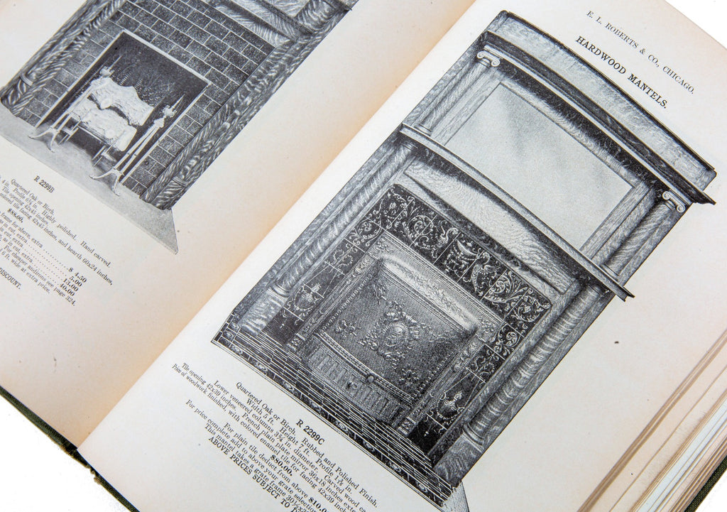 original 1908 e. l. roberts & company general catalogue "no. 600" including doors, glazed sashes, and blinds