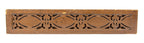 frank lloyd wright-designed original fret-sawn pine wood loggia soffet panel with gothic tracery detail