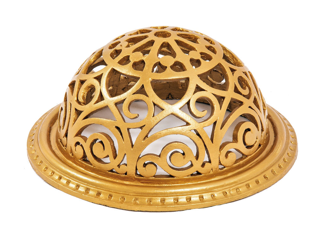 faithfully recreated gold enameled cast plaster auditorium theater proscenium vault ventilation dome designed by louis h. Sullivan and executed by james legge